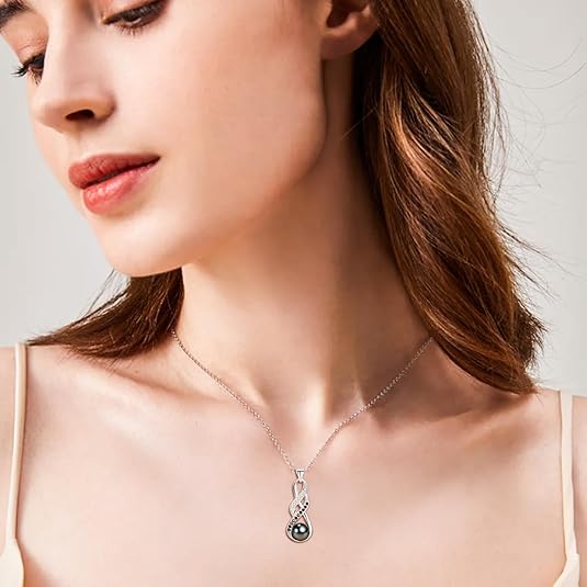 Birthday Gifts for Women Wife Pearl Necklace-Valentinees Gift for Her Grandma Mom on Christmas Day Mothers Day Wedding Gifts Anniversary