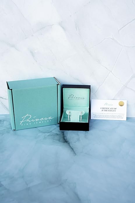 Privosa Fine Jewelry 3 to 20 Carat Lab Grown Diamond Tennis Bracelet for Women I 14k White or Yellow Gold Bracelet (E-F, VS1, cttw) 7 Inches Long