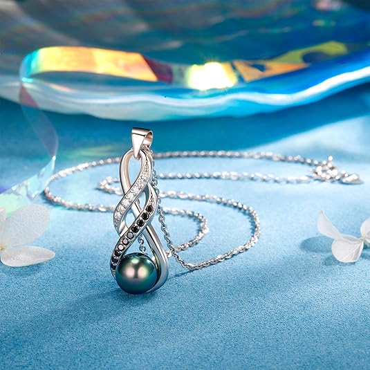 Birthday Gifts for Women Wife Pearl Necklace-Valentinees Gift for Her Grandma Mom on Christmas Day Mothers Day Wedding Gifts Anniversary